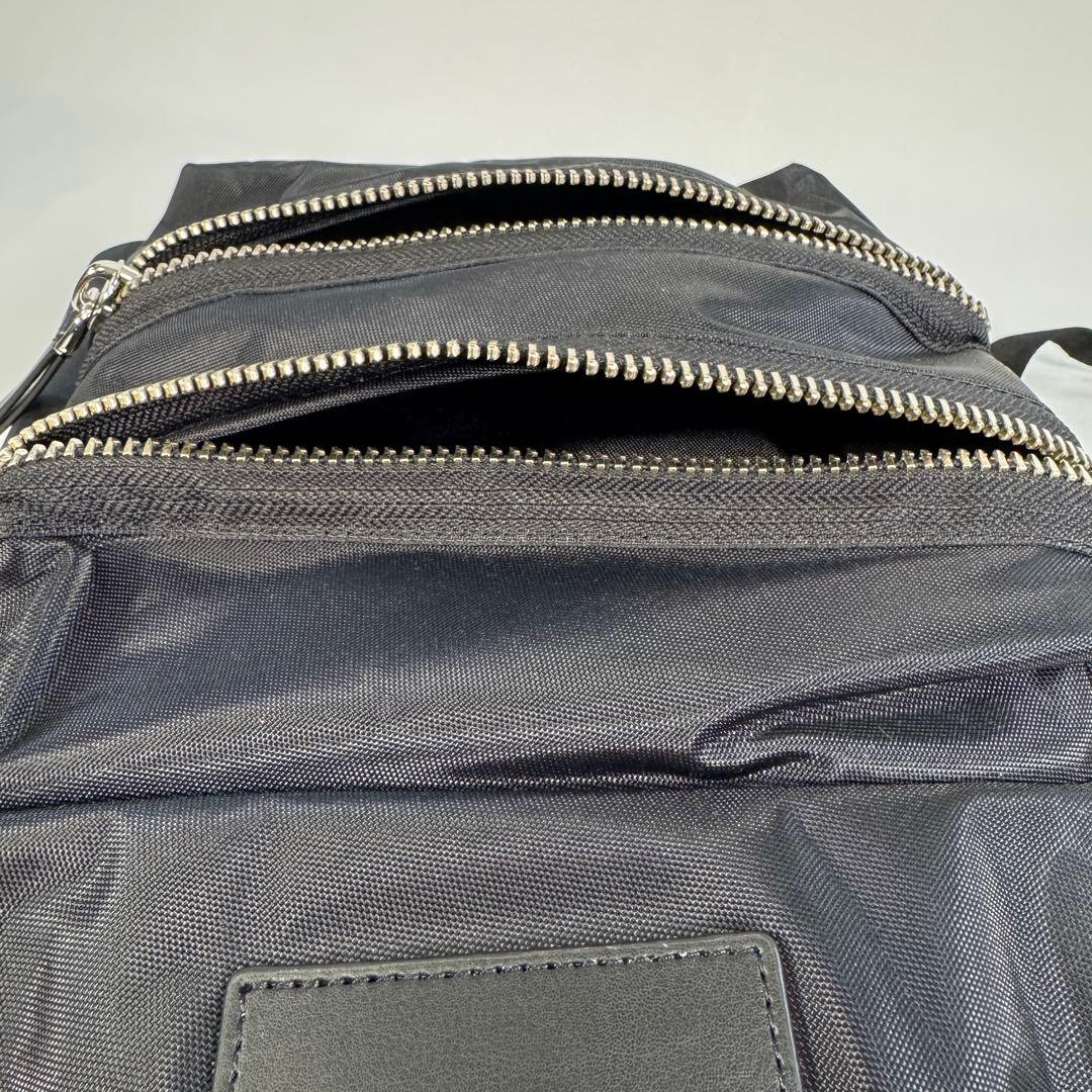 MARC JACOBS ブラック ナイロン バックパック