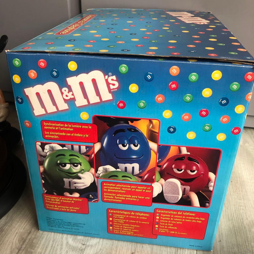 希少日本で繋がるアメリカUSA限定ビンテージM&Msフィギュア電話機