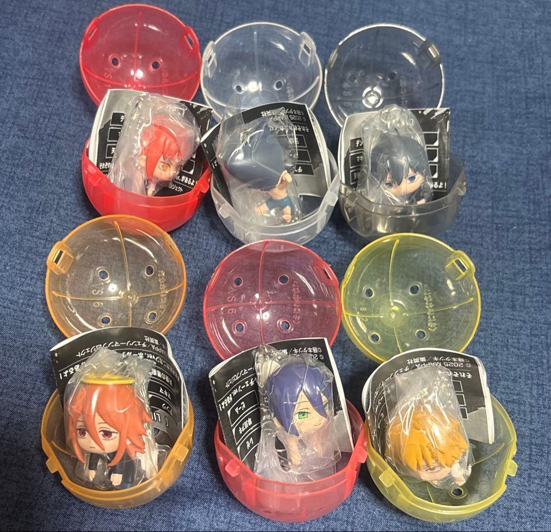 チェーンソーマンガチャ　つまんでつなげてマスコット1 コンプリート６種類　レゼ