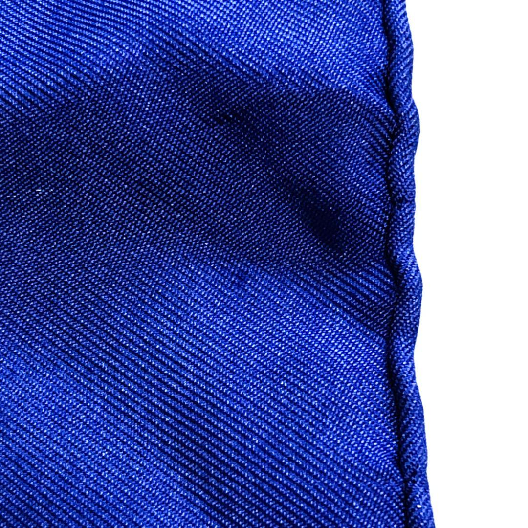 HERMES エルメス カレ90 花の中で過ごす時間 ブルー系 タグ切れ