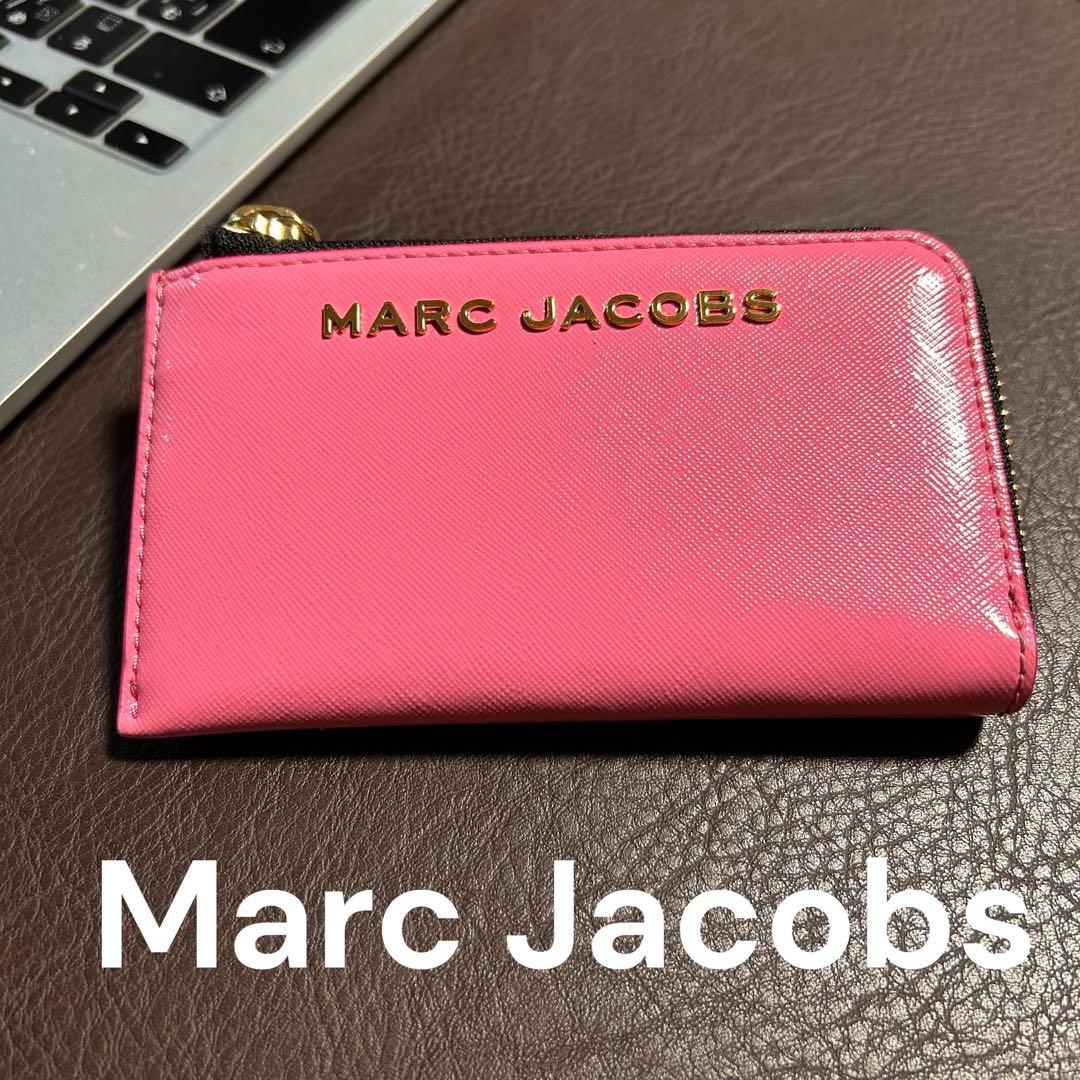 Marc Jacobs ピンク フラグメントケース 小銭入れ キーケース カード