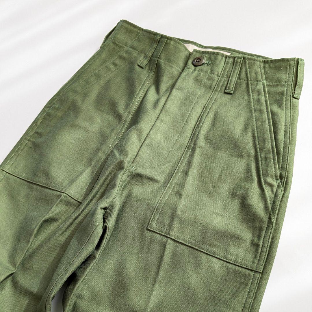 極美品/色落ちなし ザシンゾーン ベイカーパンツ 32 ECRU