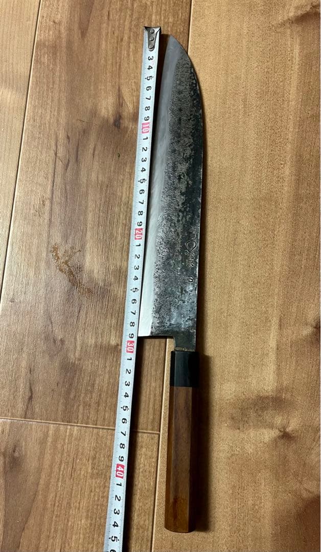 武田刃物　AS 新見　松水　牛刀　尺　300mm 包丁　青紙スーパー　備中　刃物