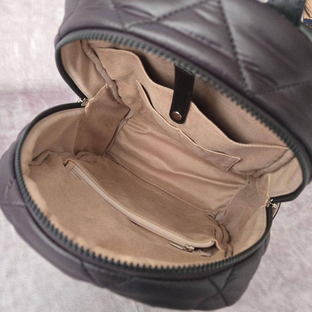 美品 アタオ ATAO トータス キルティングリュック ブラック