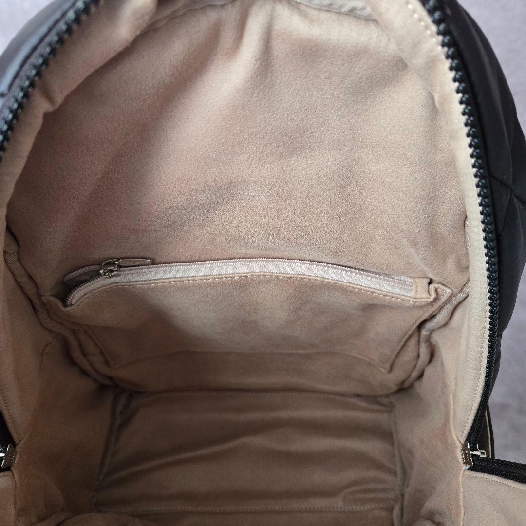 美品 アタオ ATAO トータス キルティングリュック ブラック