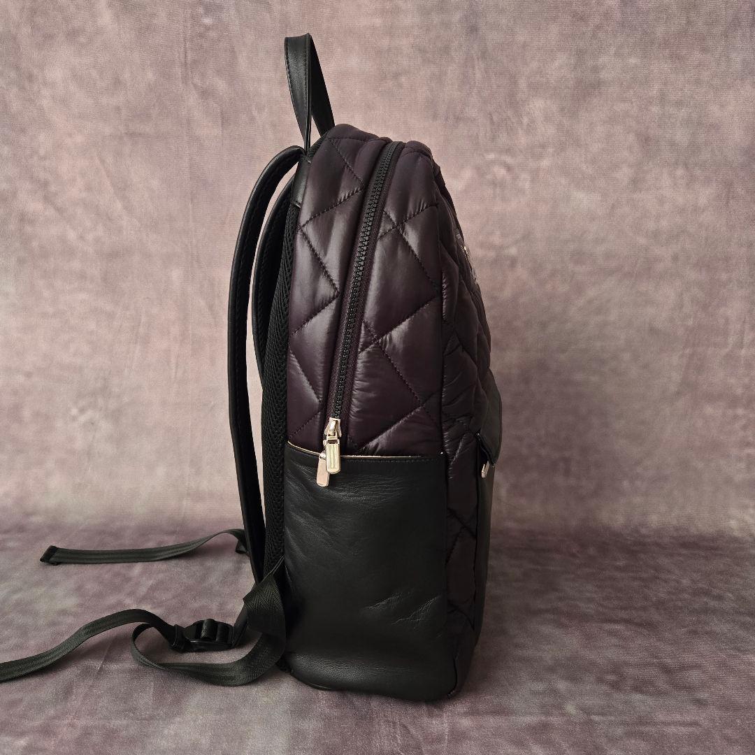 美品 アタオ ATAO トータス キルティングリュック ブラック