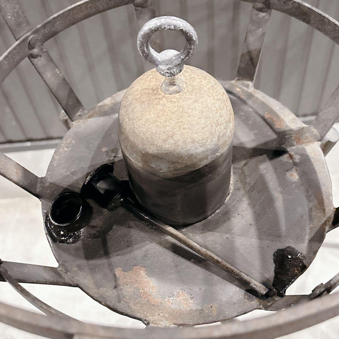 民芸工房鉄石 かがり火 松明台 灯油式 小型 分解可能 たいまつ 阿蘇