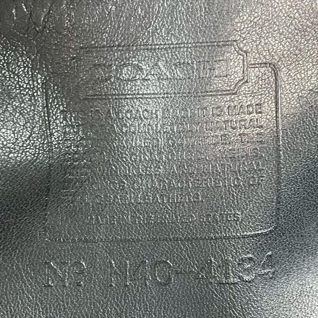 良品　オールドコーチ　リュック　グラブタンレザー　ヴィンテージ　ブラック　黒