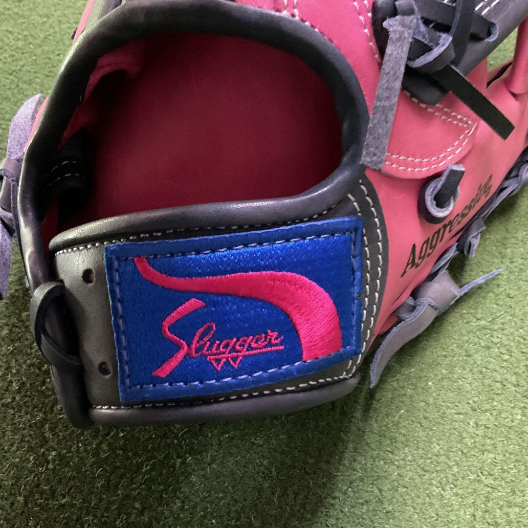 久保田スラッガー軟式グローブ ピンクksブラック2000年限定品 - メルカリ