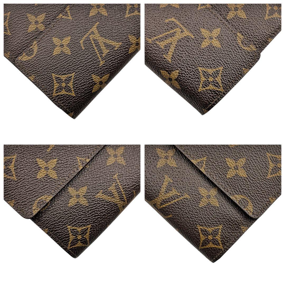 外観美 ルイヴィトン モノグラム ポシェット ポルトモネ クレディ 949