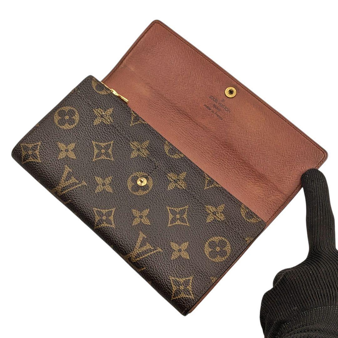 外観美 ルイヴィトン モノグラム ポシェット ポルトモネ クレディ 949