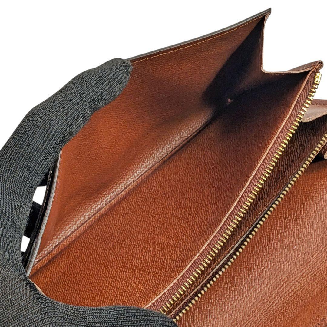 外観美 ルイヴィトン モノグラム ポシェット ポルトモネ クレディ 949