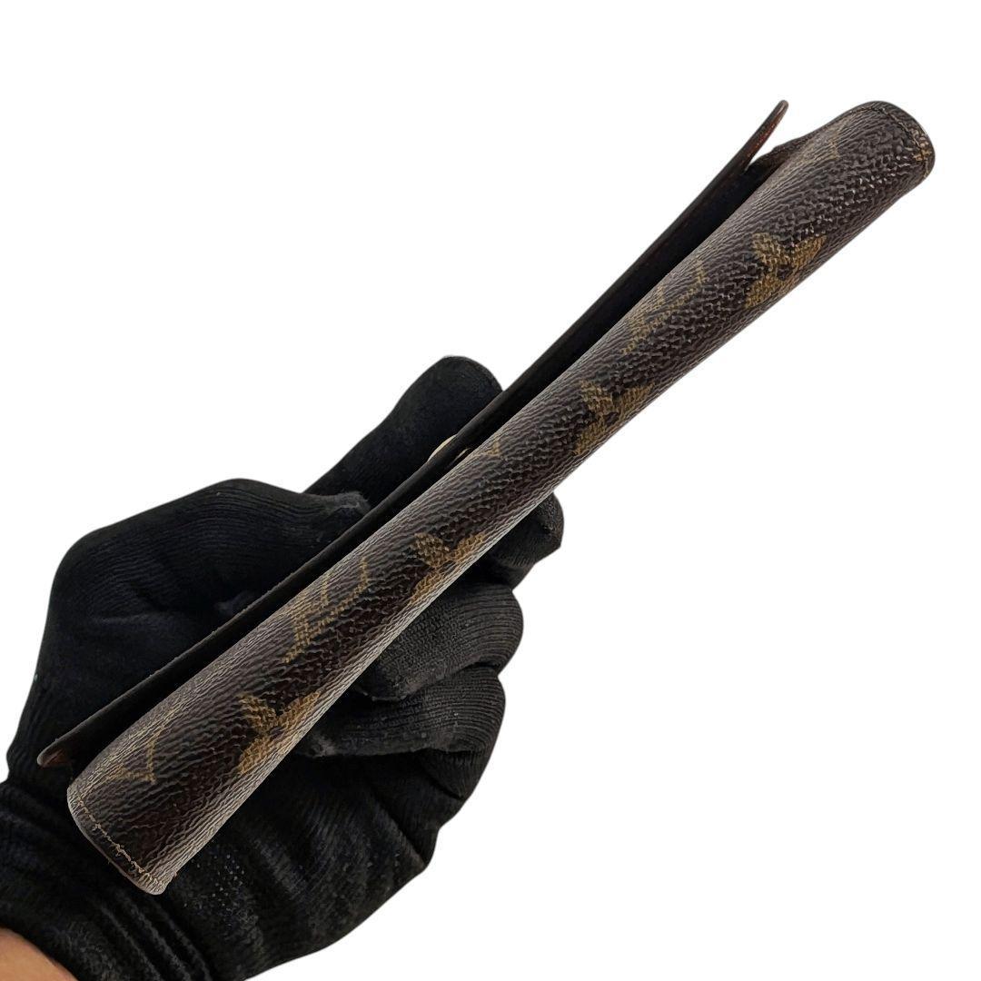 外観美 ルイヴィトン モノグラム ポシェット ポルトモネ クレディ 949