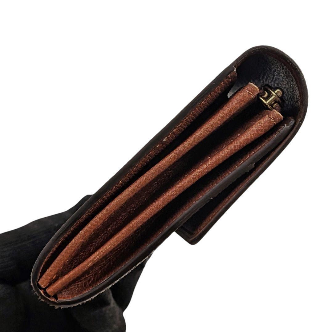 外観美 ルイヴィトン モノグラム ポシェット ポルトモネ クレディ 949