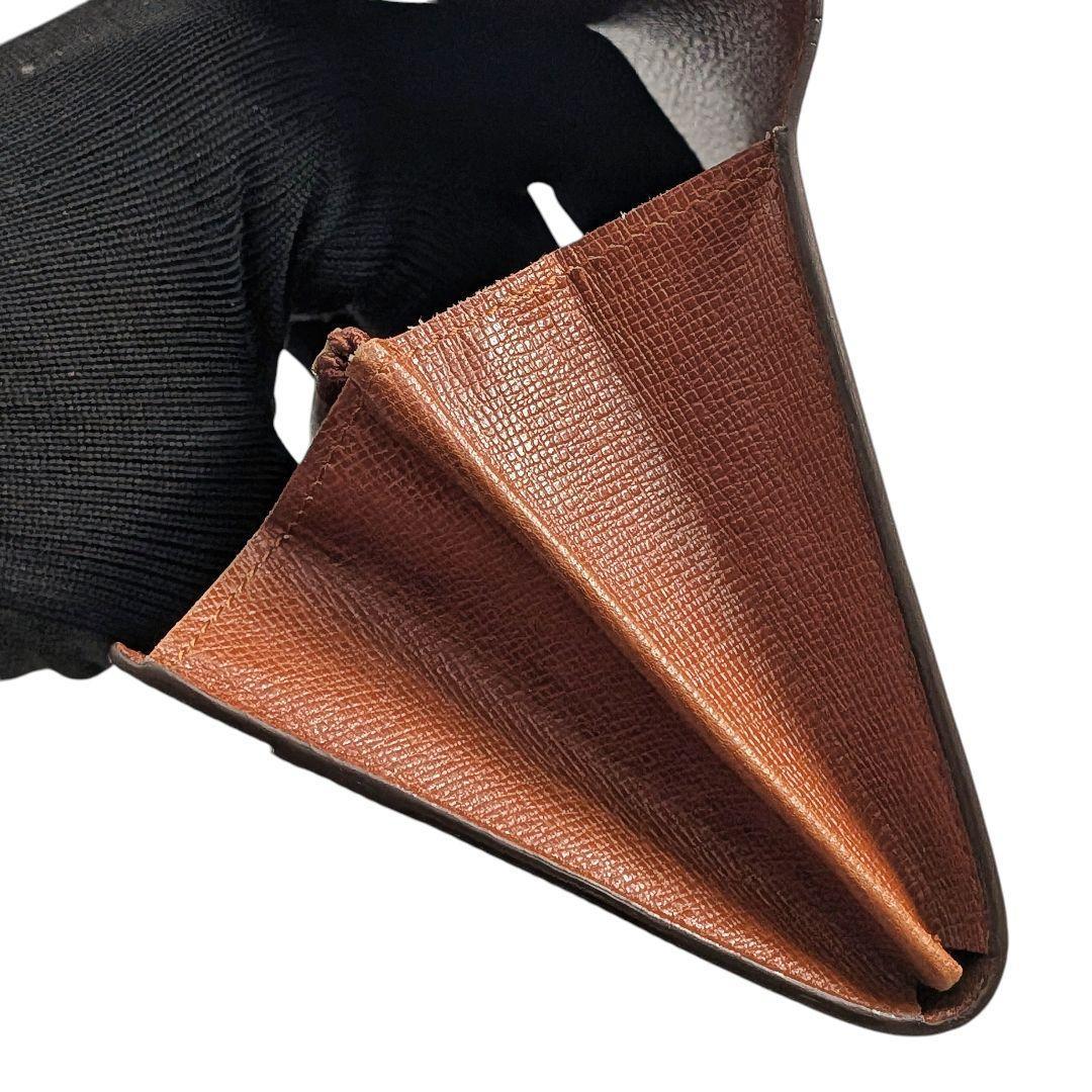 外観美 ルイヴィトン モノグラム ポシェット ポルトモネ クレディ 949