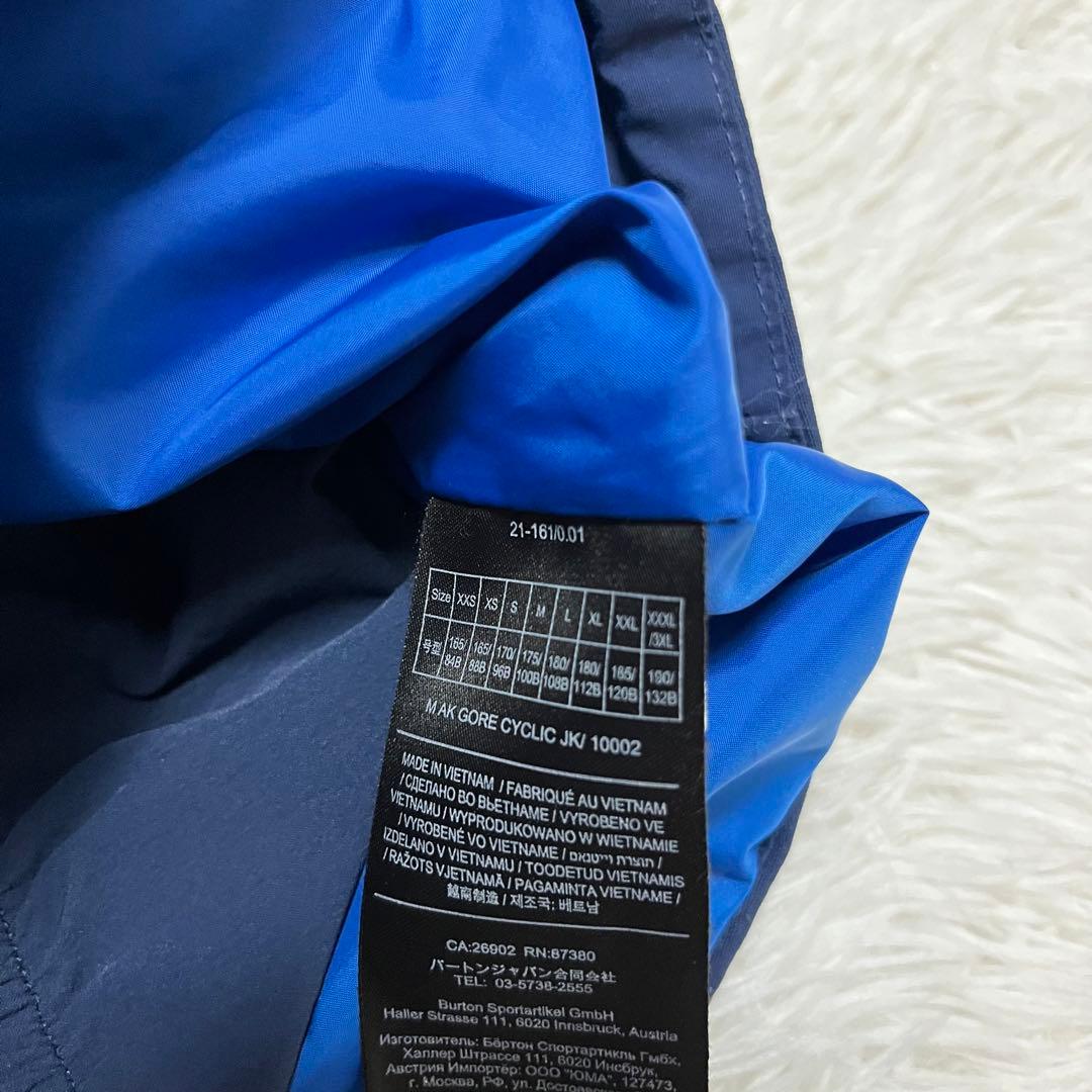 最高峰 美品 BURTON AK バートン サイクリック ネイビー 21モデル