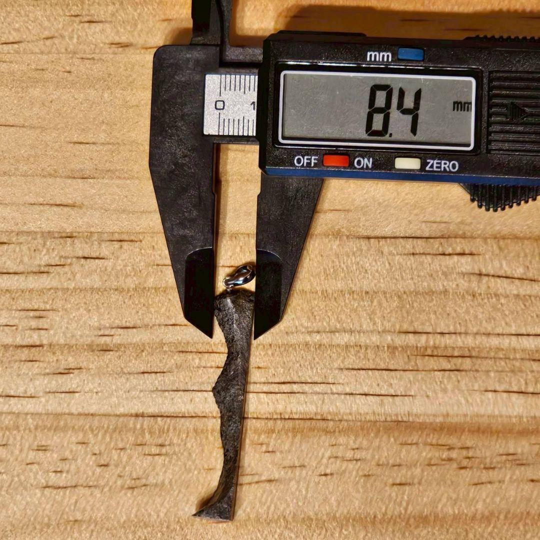 【アキムネ】ギベオン隕石 ペンダントトップのみ【鑑別書付】