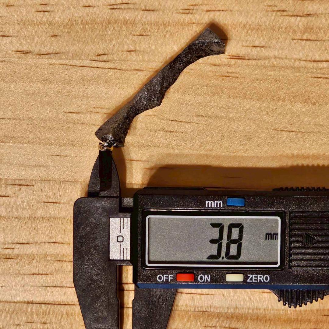 【アキムネ】ギベオン隕石 ペンダントトップのみ【鑑別書付】