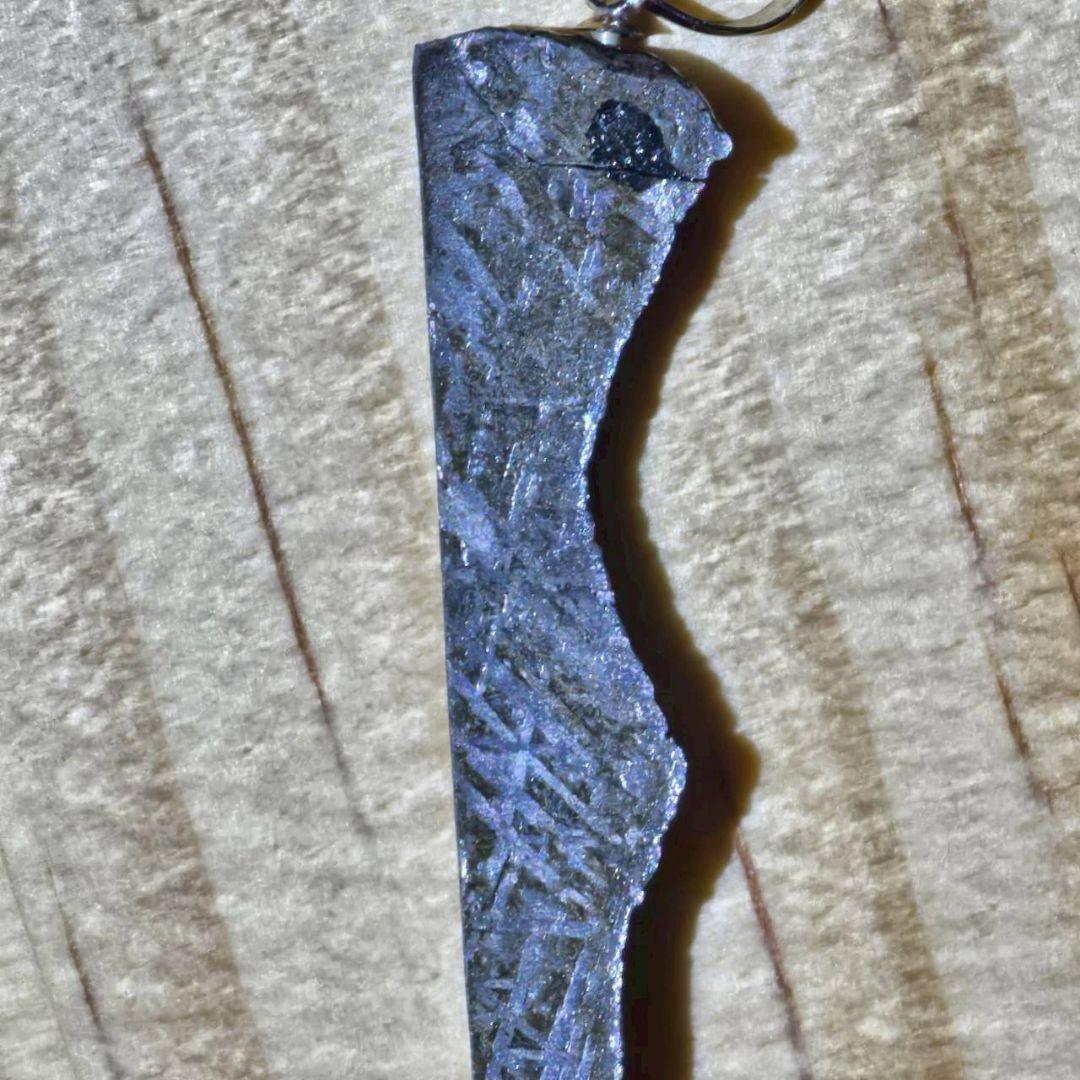 【アキムネ】ギベオン隕石 ペンダントトップのみ【鑑別書付】