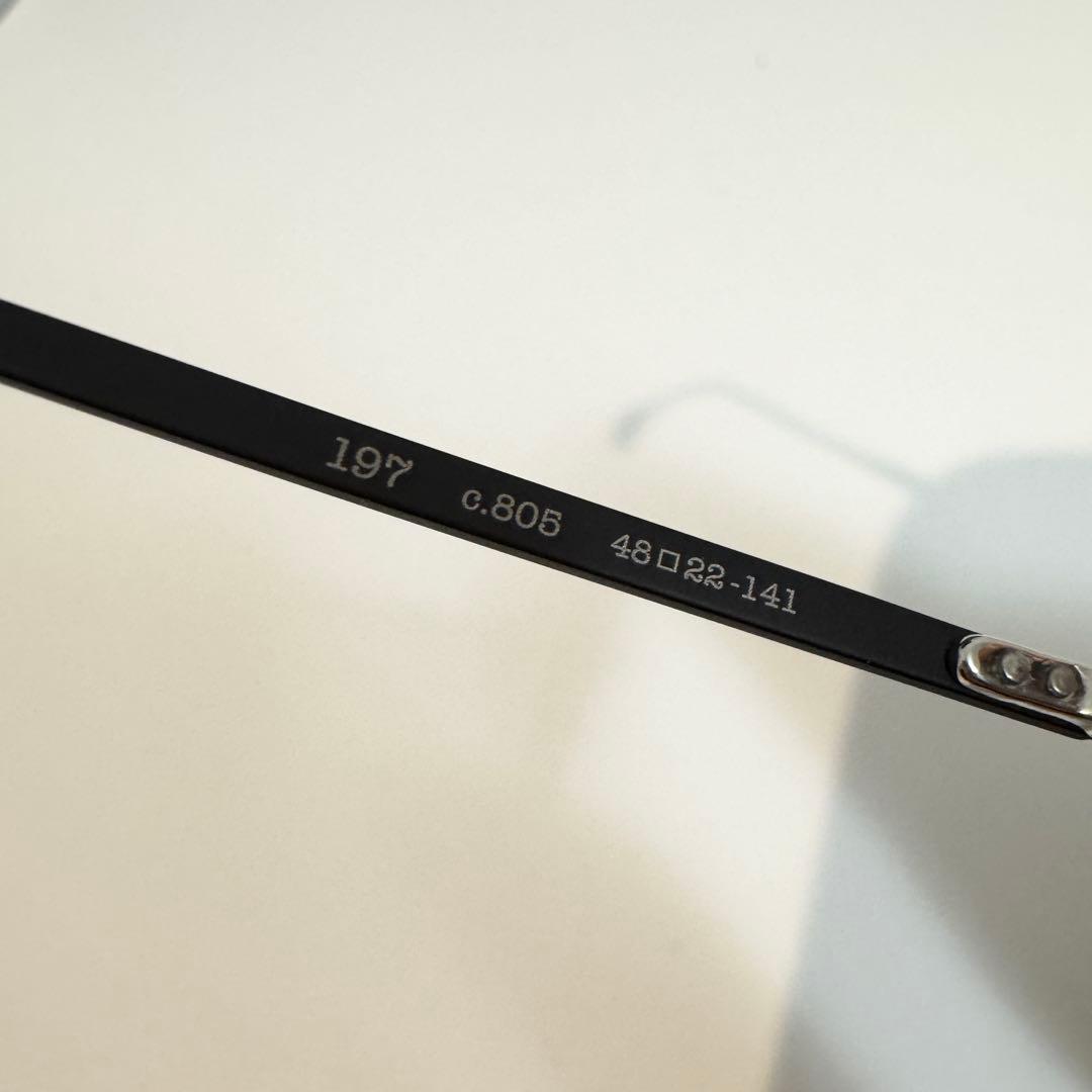 eyevan7285 197 c805 ブラック 黒 サングラス