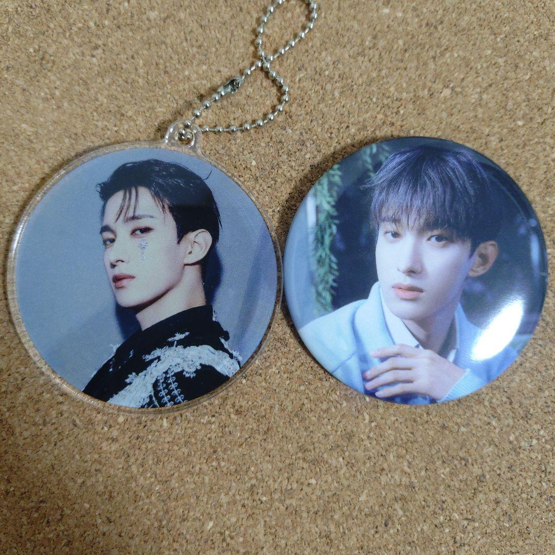 SEVENTEEN ドギョム 缶バッジ＆アクリルキーリング - メルカリ