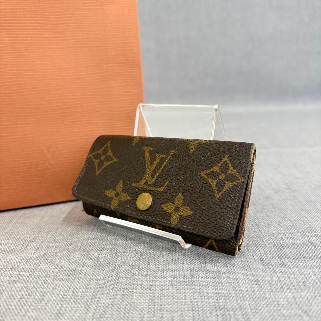 LOUISVUITTON ルイヴィトン モノグラム ミュルティクレ4 キーケース