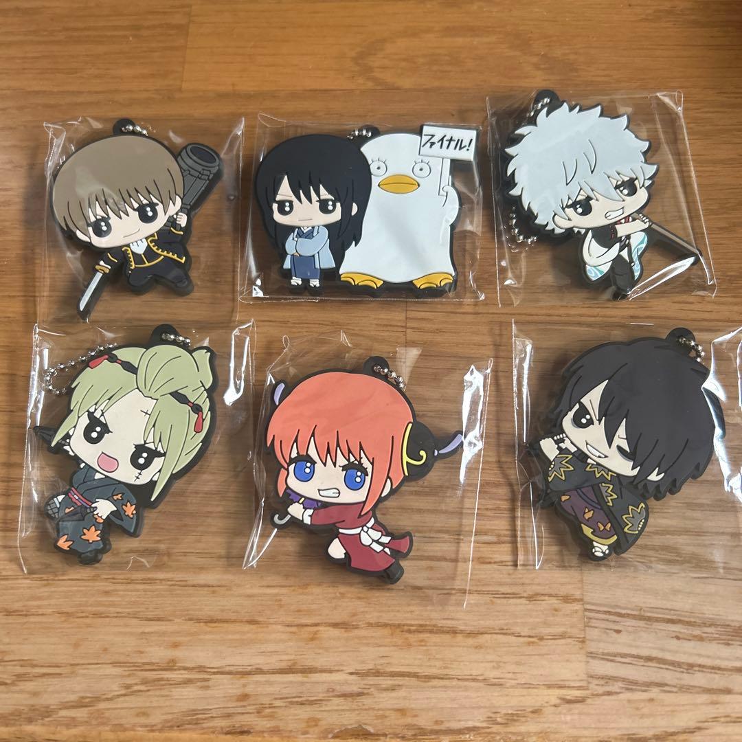 銀魂 キーホルダー 沖田 神楽 桂 銀時 高杉 月詠 - メルカリ