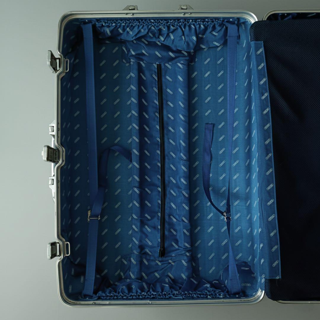 廃盤】リモワ キャリーケース 青ロゴ トパーズ 923.77 4輪 - メルカリ