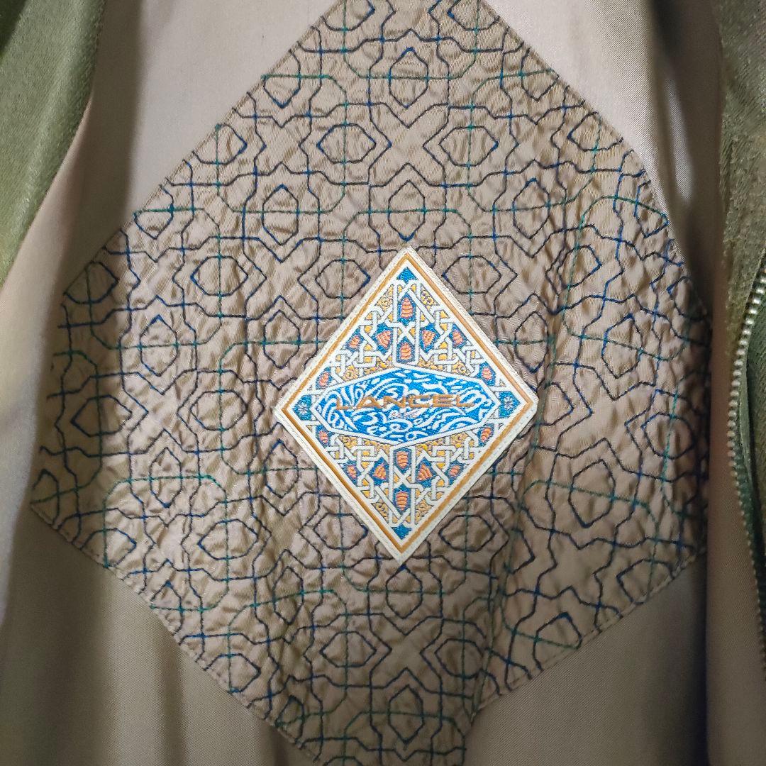 LANCEL モッズコート ジャケット ミリタリー L 裏地渋柄 日本製 希少