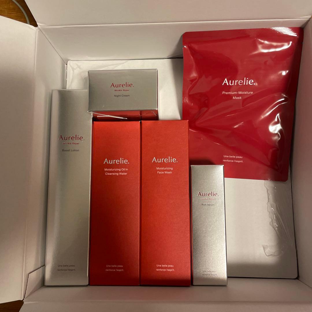 オレリー Aurelieプレミアムエイジング集中ケアコース6点セット - メルカリ