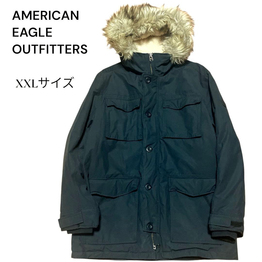 y2k 大きいサイズ　フライトジャケット　ファー　モッズコート　N-3Bアウター