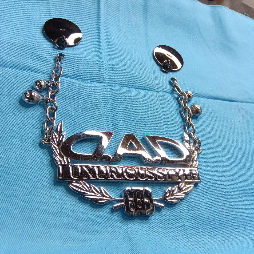 ＤＡＤミラーネックレスディルスタイプシルバークリスタル中古品