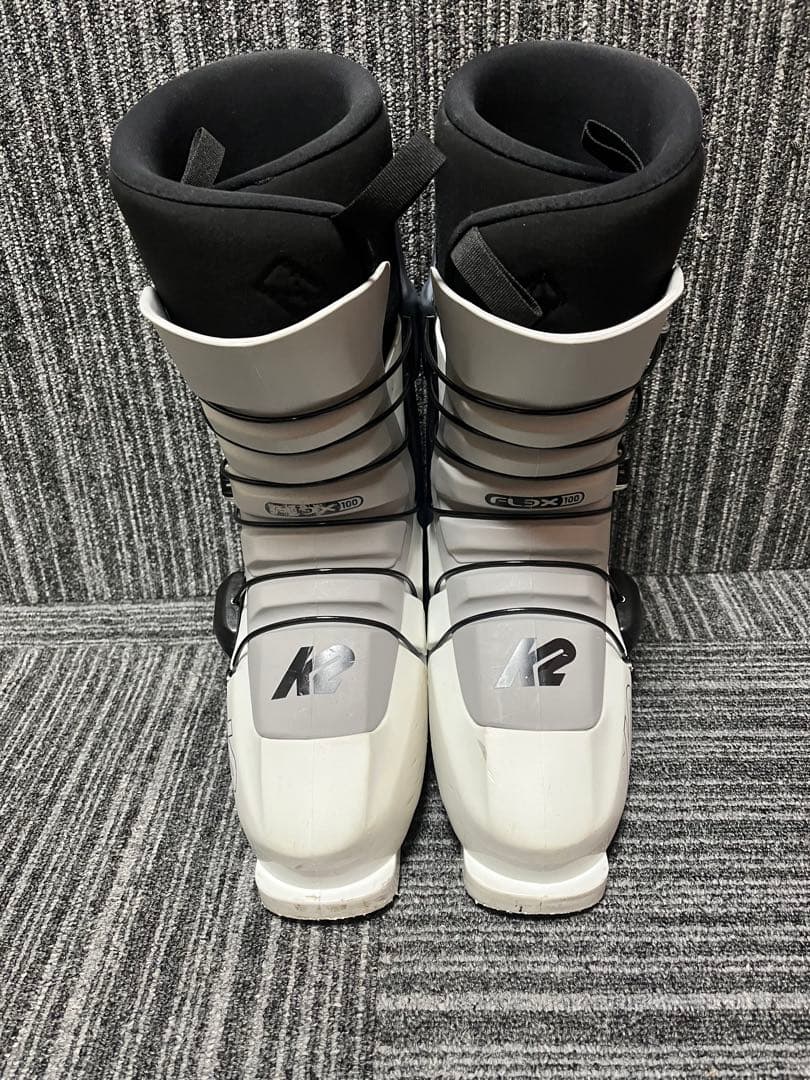K2 revolver Pro スキー ブーツ ホワイト/グレー