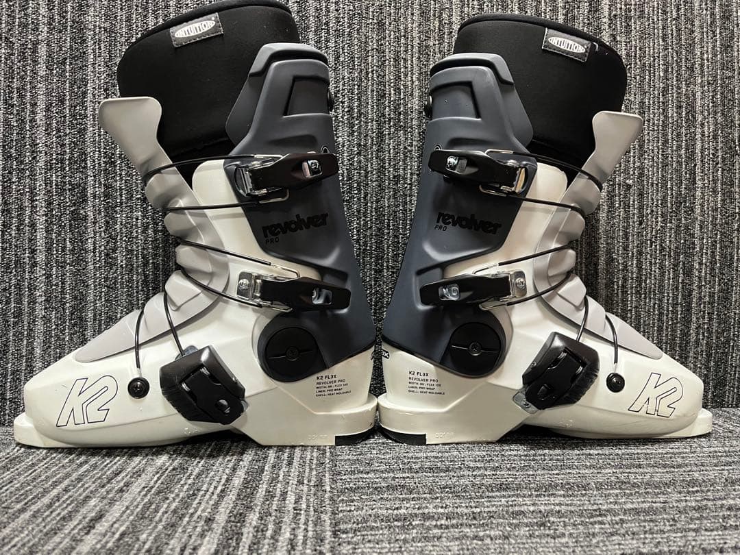 K2 revolver Pro スキー ブーツ ホワイト/グレー