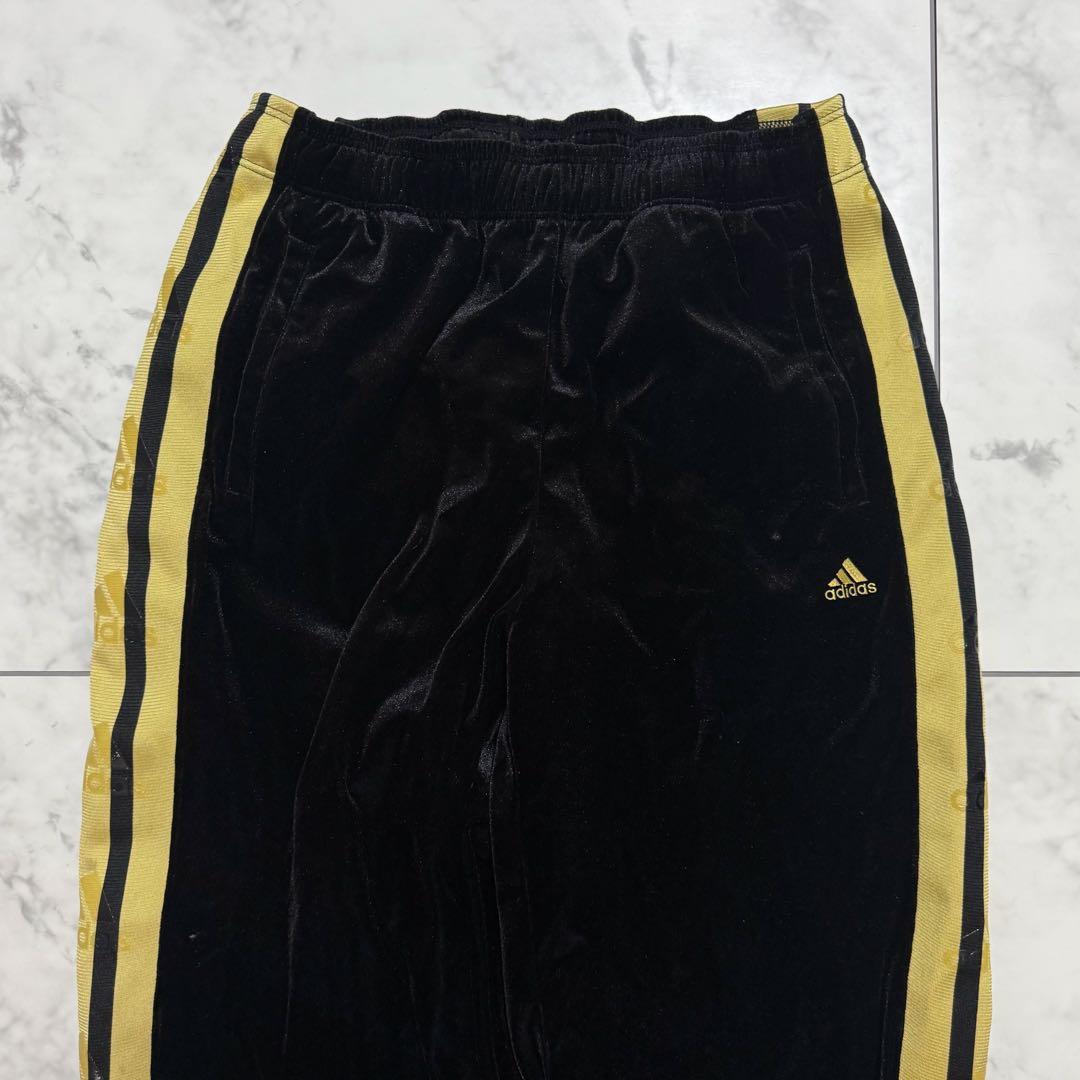 レア❣️adidas アディダス　トラックジャケット ベロアジャージ　セットアップ