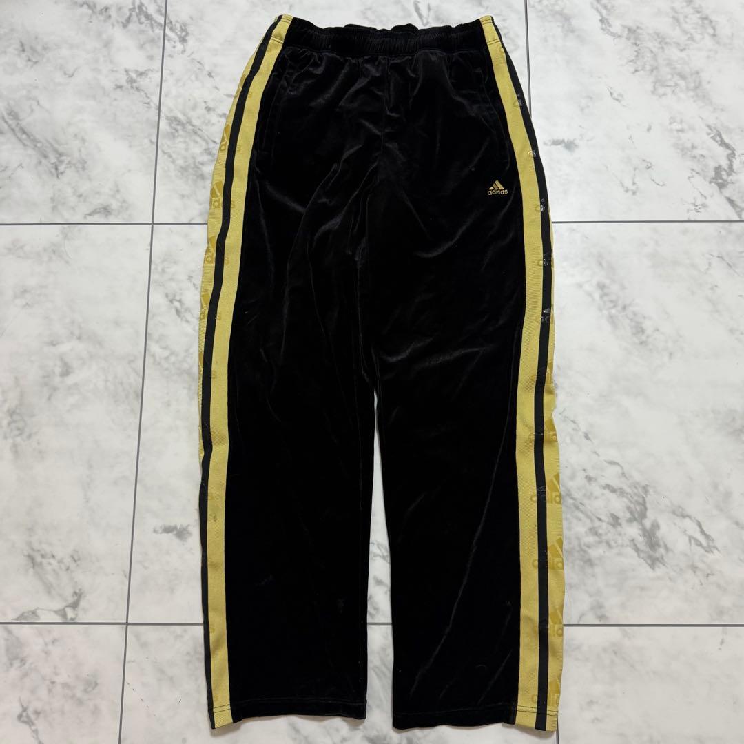 レア❣️adidas アディダス　トラックジャケット ベロアジャージ　セットアップ