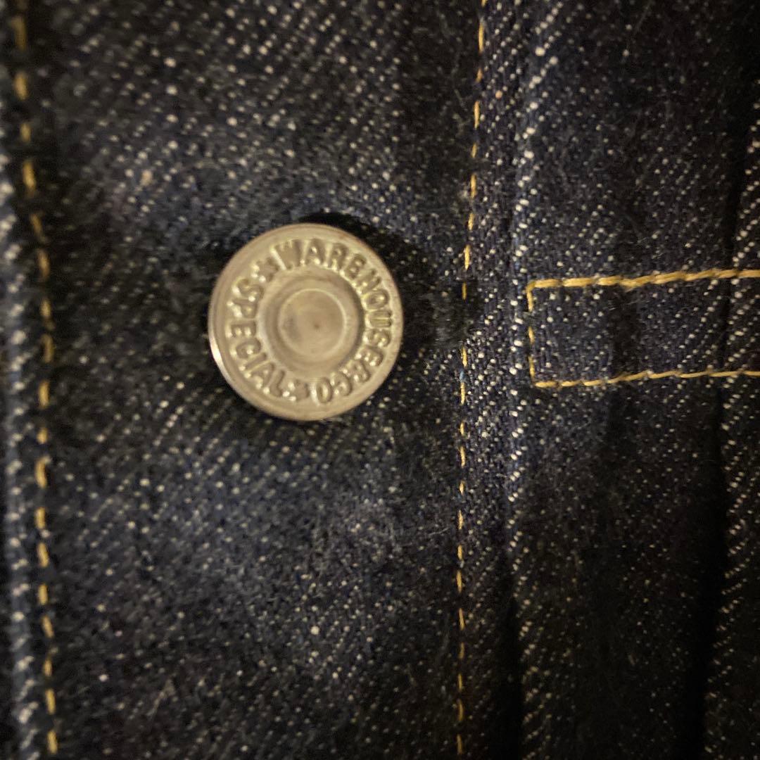 WAREHOUSE DEAD STOCK BLUE ブランケットライナー