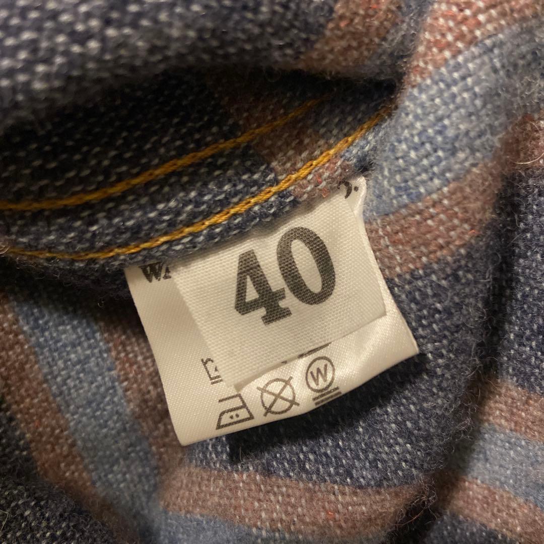 WAREHOUSE DEAD STOCK BLUE ブランケットライナー