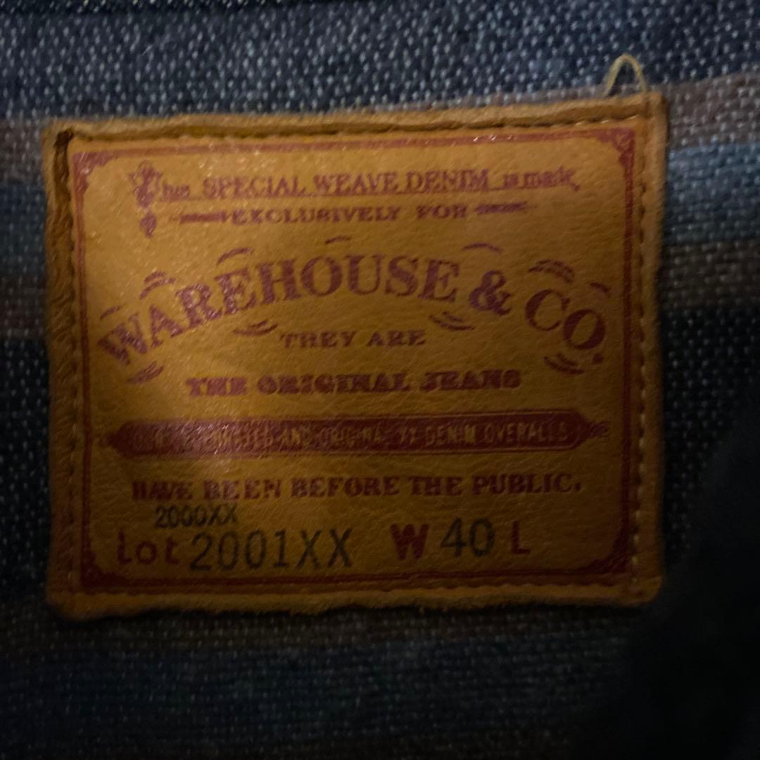 WAREHOUSE DEAD STOCK BLUE ブランケットライナー