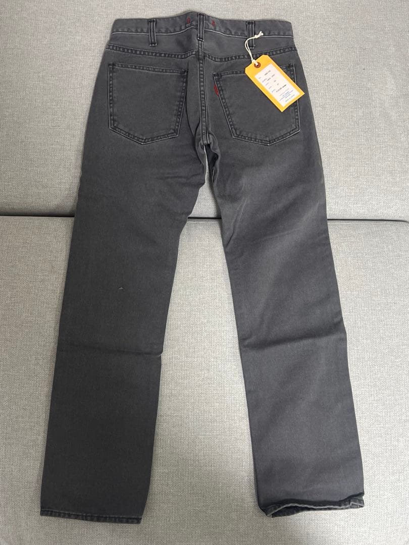 ボーイズマーケット別注 Le meiller グレーストレートジーンズ　S