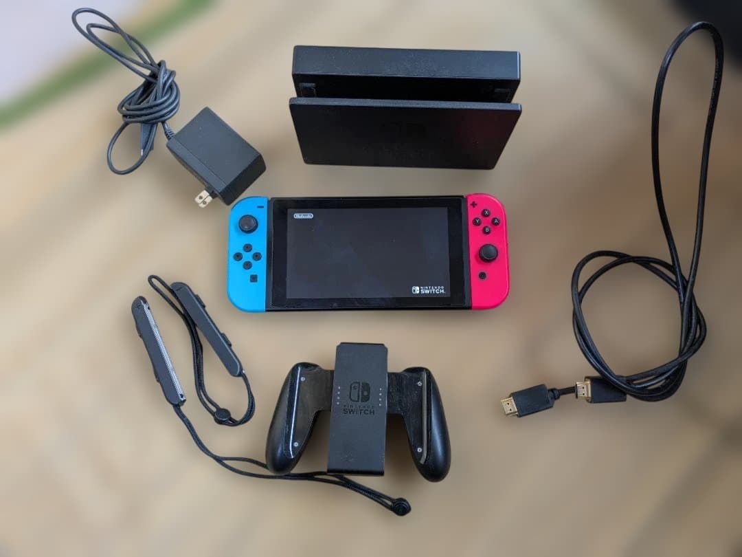 【限定特価】Switch本体セット動作良好 ブルー/ピンク 本体