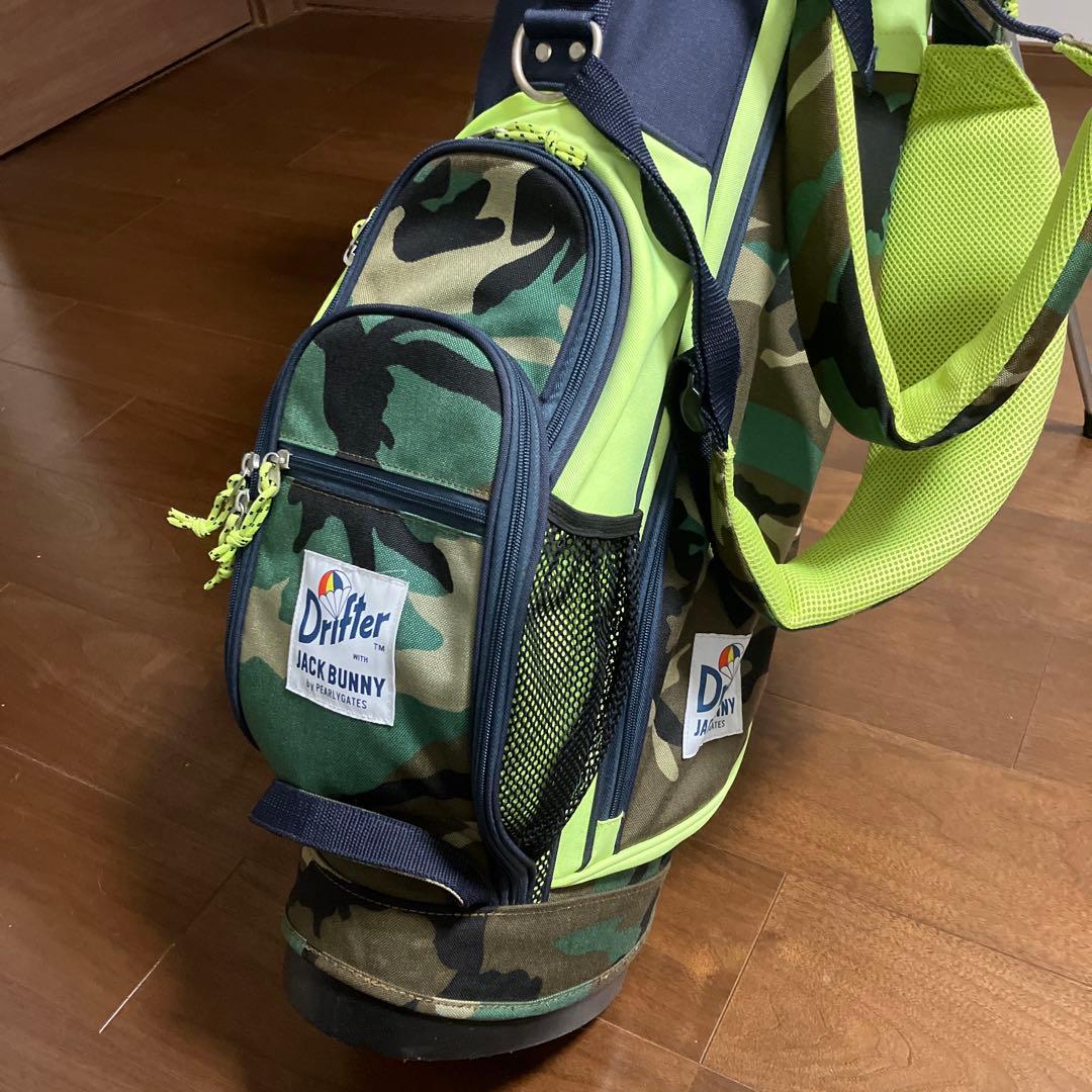 JACK BUNNY × Drifter 迷彩柄キャディバッグ &ヘッドカバー