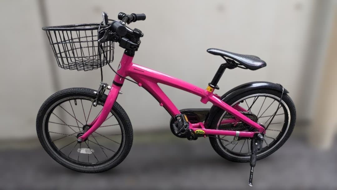 ブリヂストン　レベナ　子供用自転車　18インチ ピンク【引取希望】 ブリヂストン レベナ 18インチ（直接引き取り限定） ブリヂストン