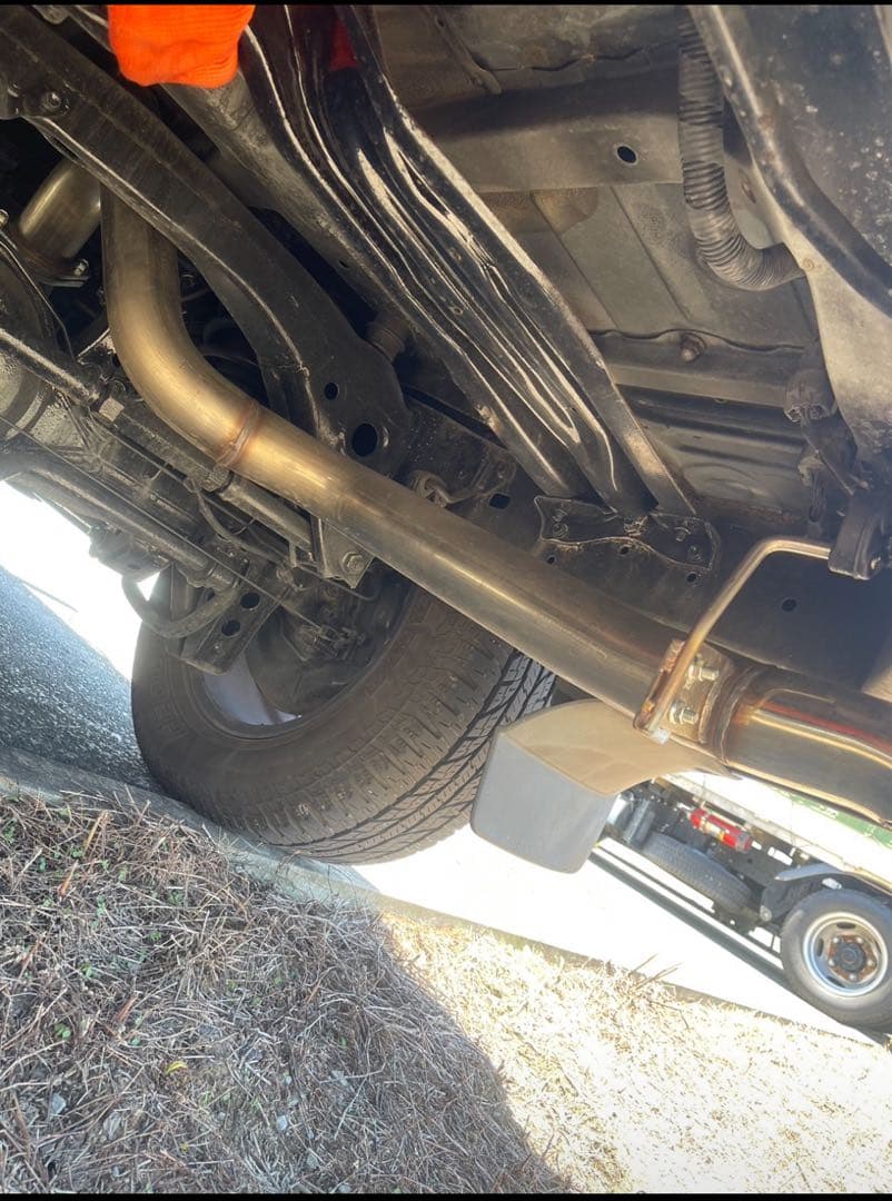 売り切れ売り切れランクル80 必見76.3ミリマフラーランドクルーザー80