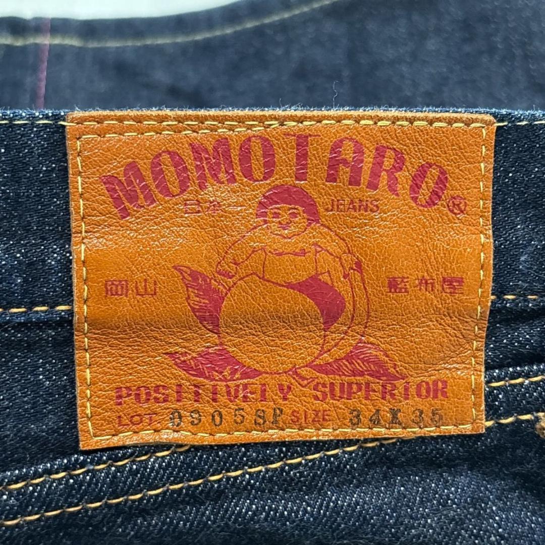 極美品 MOMOTARO 桃太郎ジーンズ 出陣レーベル 0905SP W34 - メルカリ