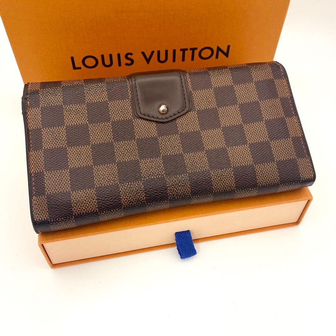 ルイヴィトン ダミエ ポルトフォイユ システィナ 長財布