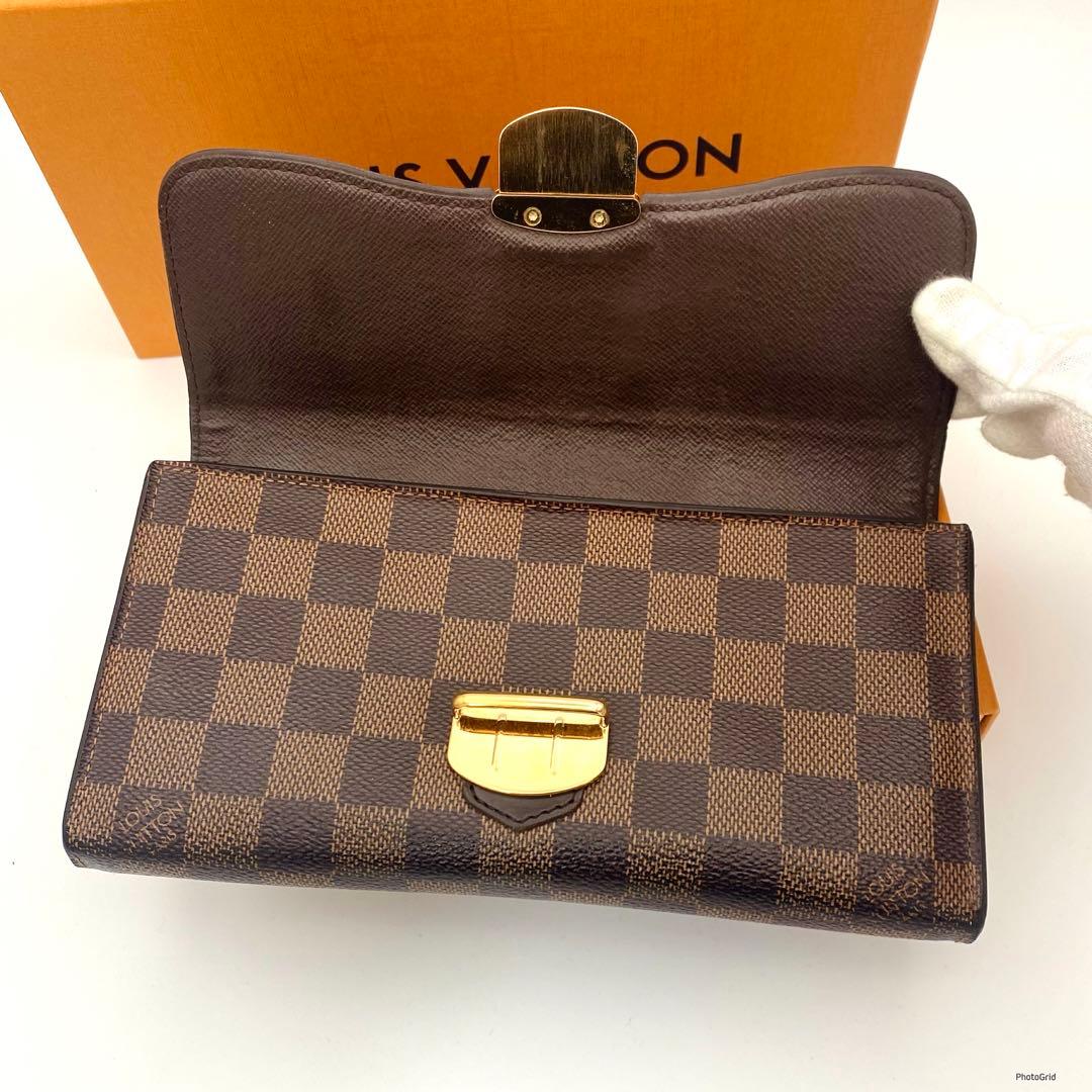 ルイヴィトン ダミエ ポルトフォイユ システィナ 長財布