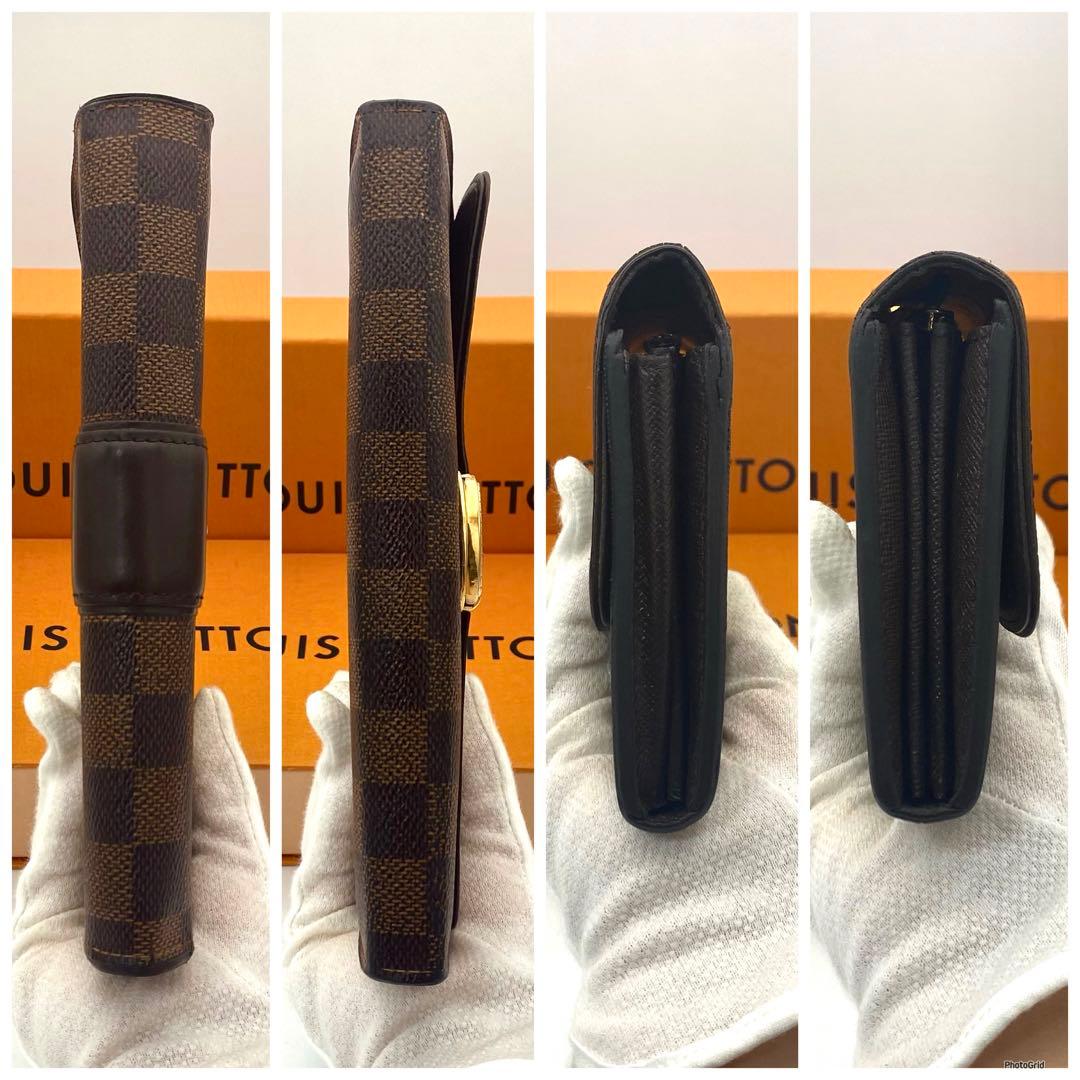 ルイヴィトン ダミエ ポルトフォイユ システィナ 長財布