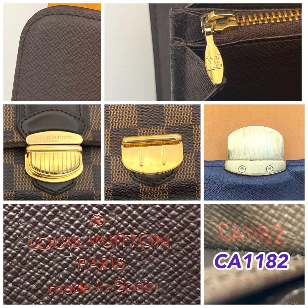 ルイヴィトン ダミエ ポルトフォイユ システィナ 長財布