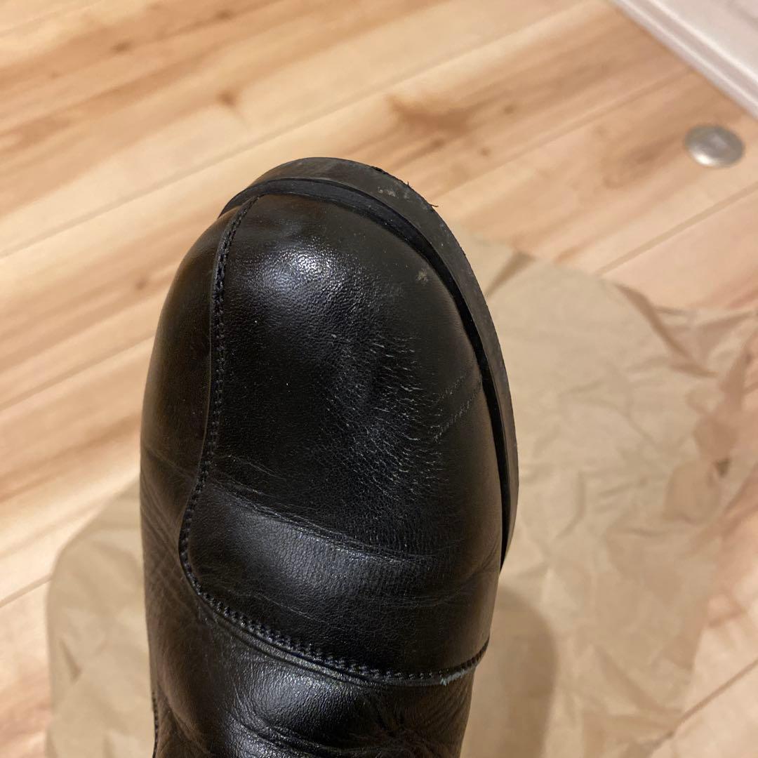 東横　特攻ブーツ　黒　本革　25.5cm トーヨコ　チョーカー